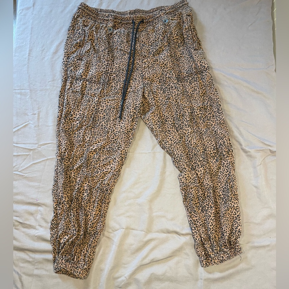 Knox Rose Leopard Print Pants